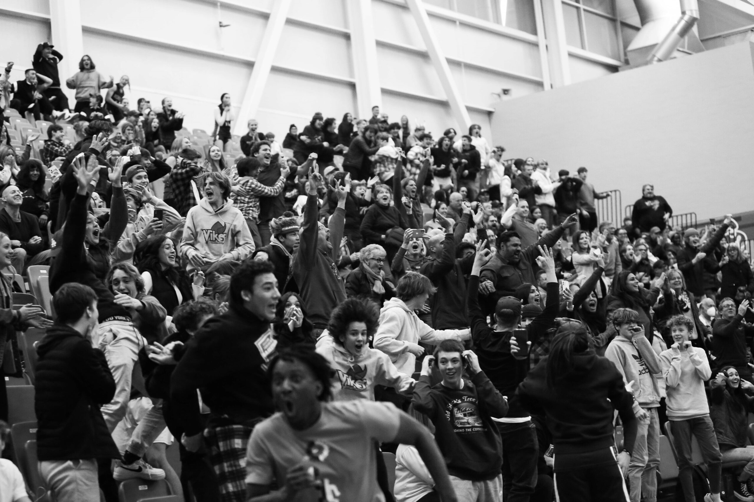 Basketball fans at Fulton Cup 2022